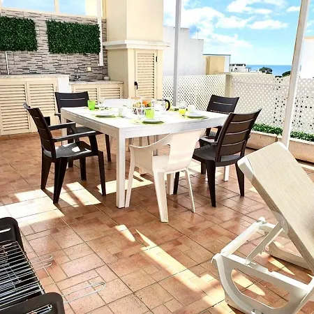 Terrace - Santa Eulália - Private Jacuzzi Apartamento Albufeira